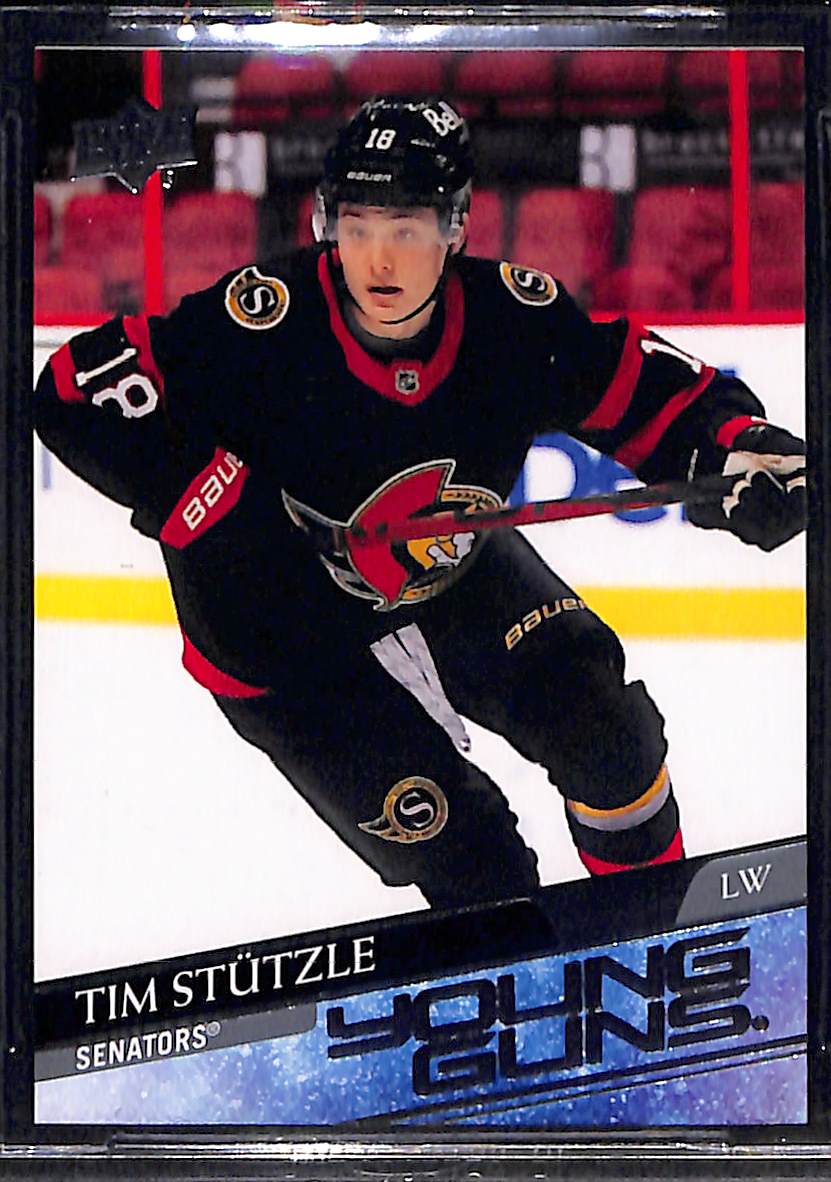 2020-21 Upper Deck Tim Stutzle YG RC #482 BGS 9.5