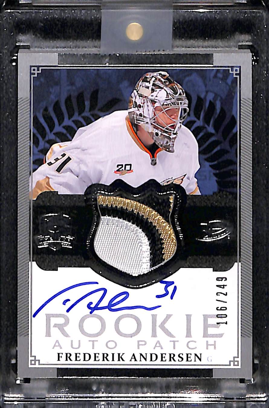 2013-14 Upper Deck The Cup Frederik Andersen #164 106/249
