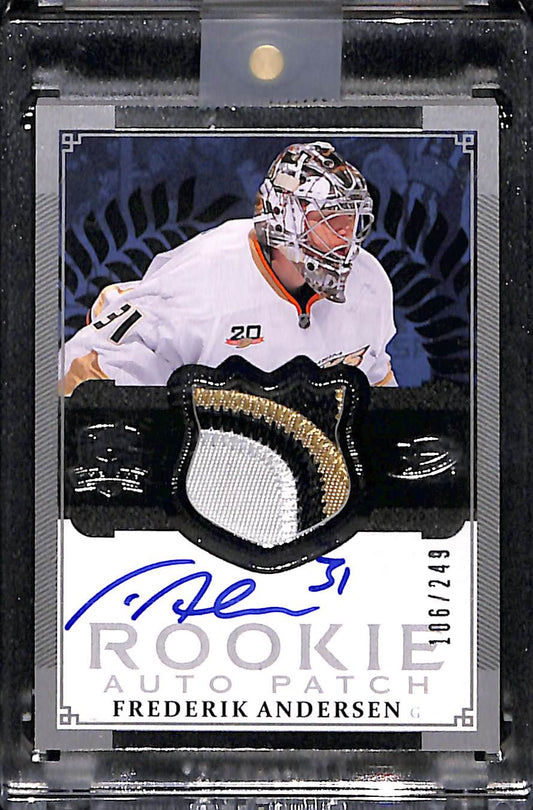 2013-14 Upper Deck The Cup Frederik Andersen #164 106/249