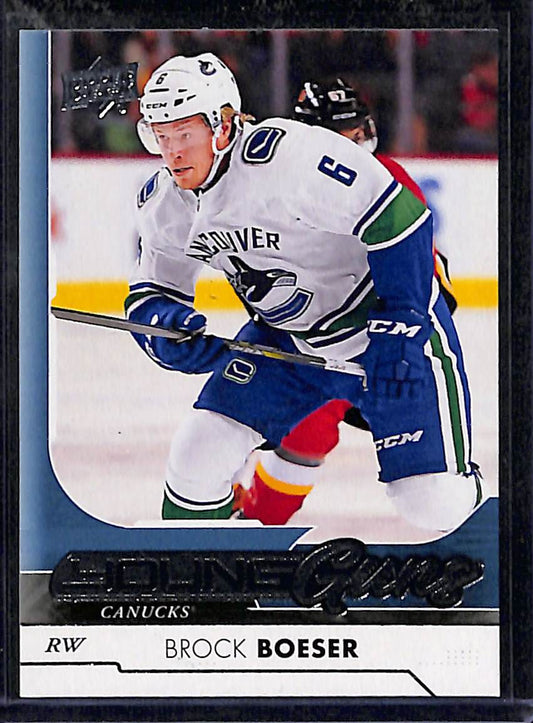 2017-18 Upper Deck Series 1 Brock Boeser #247