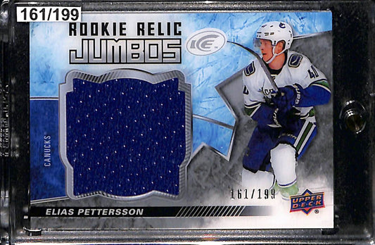 2018-19 Upper Deck Ice Elias Pettersson #RRJ-EP 161/199