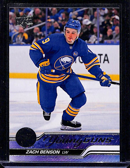 2023-24 Upper Deck Series 2 Zach Benson #474