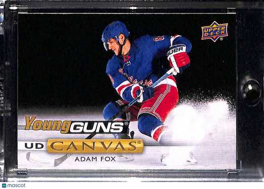1998 2019-20 Upper Deck Canvas Young Guns Adam Fox #C97
