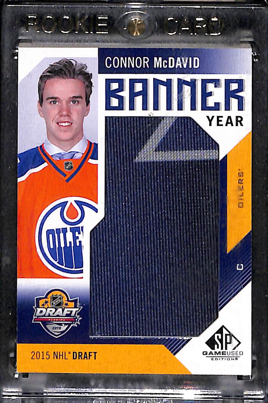 2016-17 Upper Deck SP Game Used Connor McDavid #C