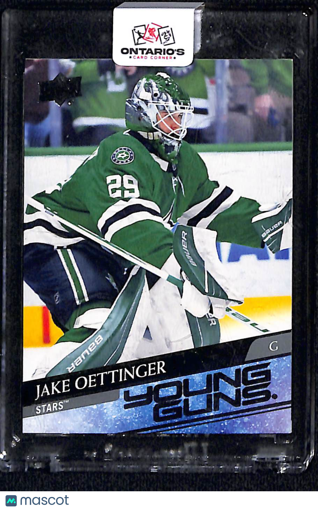 2020-21 Upper Deck Series 1 Jake Oettinger #246 Young Gun