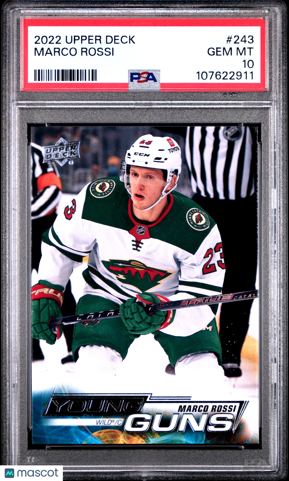 2022 Upper Deck Marco Rossi #243 PSA 10
