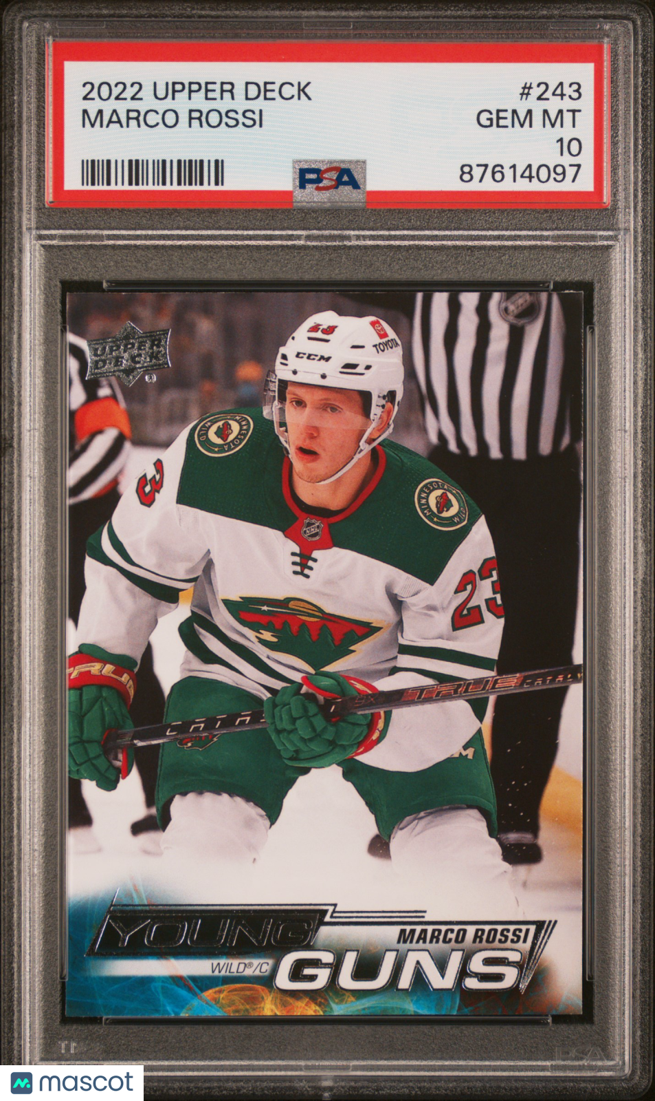 2022 Upper Deck Marco Rossi #243 PSA 10