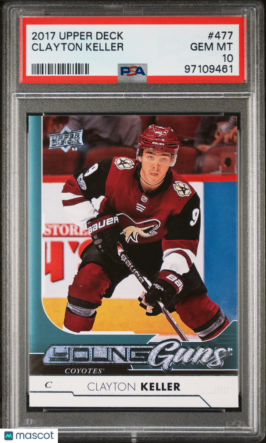 2017 Upper Deck Clayton Keller #477 PSA 10