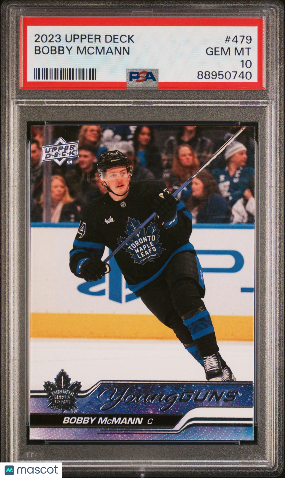 2023 Upper Deck Bobby Mcmann #479 PSA 10