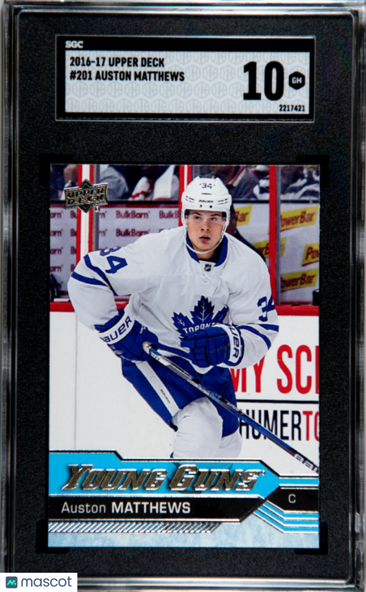 2016 Upper Deck Auston Matthews #201 SGC 10