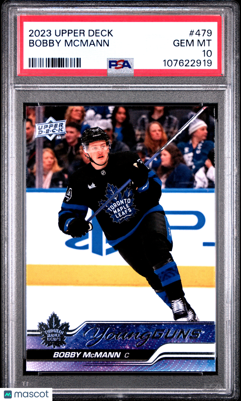 2023 Upper Deck Bobby Mcmann #479 PSA 10