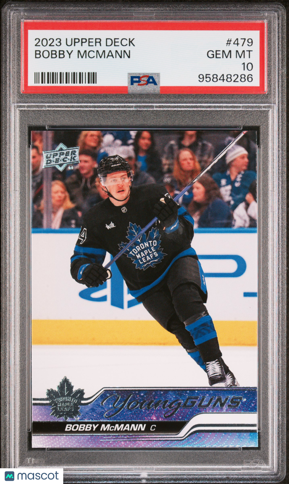 2023 Upper Deck Bobby Mcmann #479 PSA 10